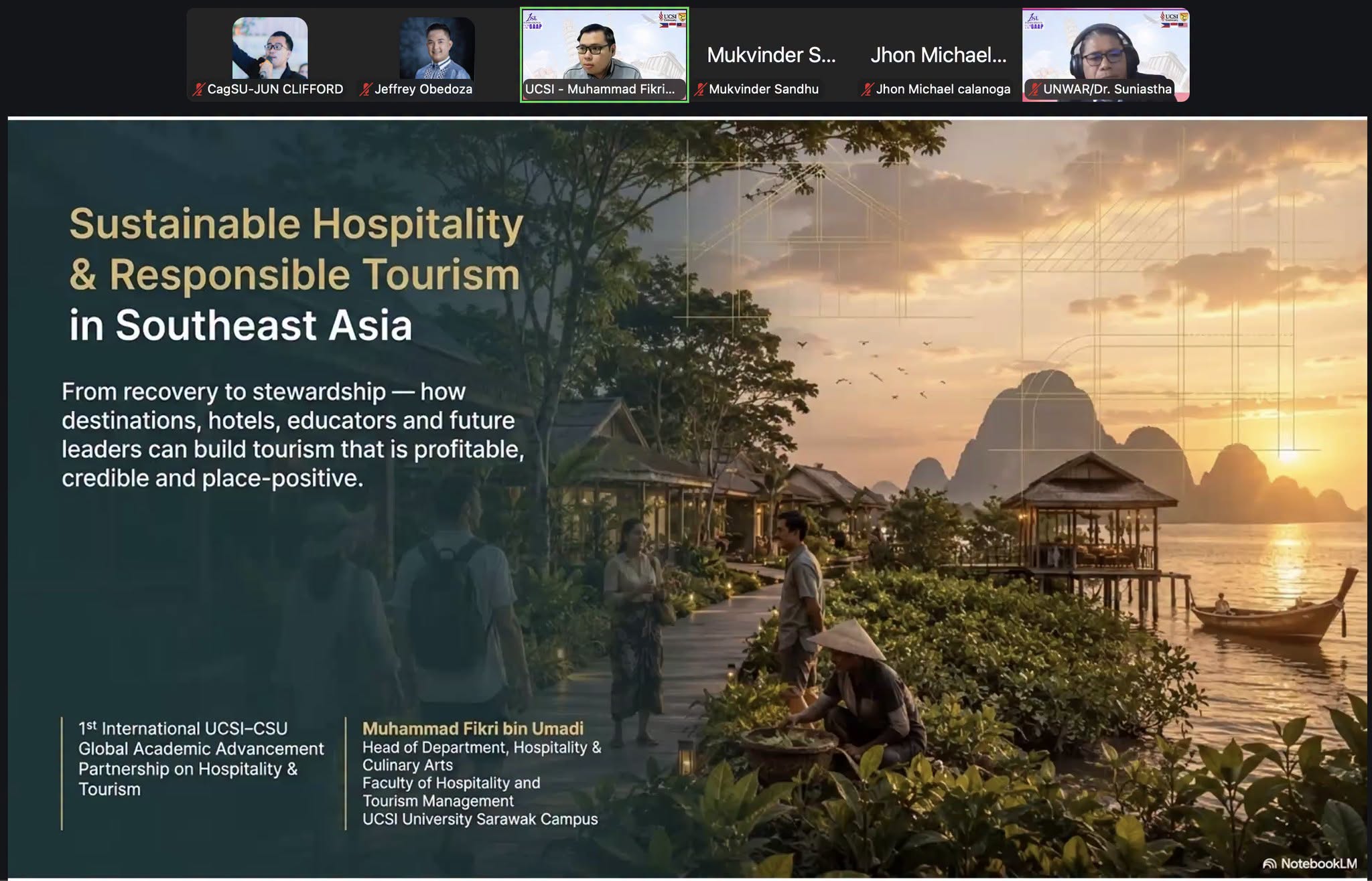 CSU-GONZAGA HOSTS INAUGURAL UCSI–CSU GLOBAL ACADEMIC ADVANCEMENT PARTNERSHIP FORUM ON HOSPITALITY AND TOURISM photo 8